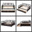 Full Size Espresso Solid Pine Wood Daybed with 2 Storage Drawers - Space-Saving Sleeper Sofa-736755364-736657369