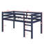 Lit mezzanine simple surélevé avec échelle-2028300181