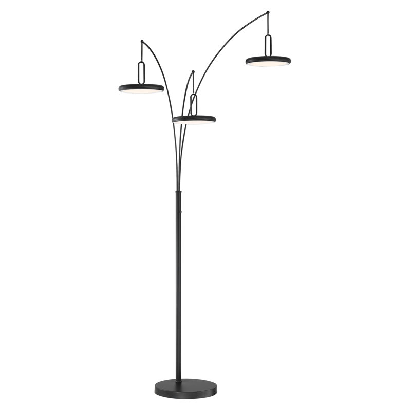 Orme 90'' Tree Floor Lamp, Black