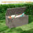 180 Gallon Resin Deck Box, Lockable Patio Outdoor Storage Box For Patio Garden-Gray-122071003