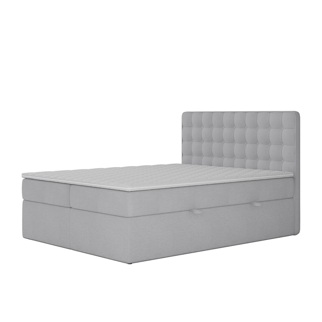 Boxspringbett mit Topper und Bettkasten