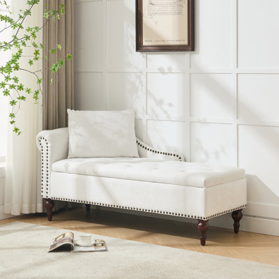 Bench Upholstered Chaise Lounge