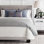 Housse de couette réversible à rayures Mille Bridgehampton par Thom Filicia