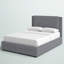 Lit plateforme tapissier avec rangement Bierce-92935560