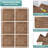 Sorbus 24" Interlocking Floor Foam Mat Wood Print-26114251