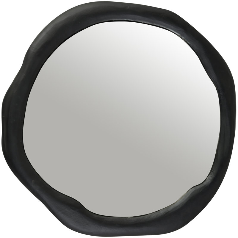 Miroir Armada, 36 po x 36 po, Noir