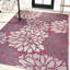 Tapis fuchsia / gris clair Zinnia-1978005019