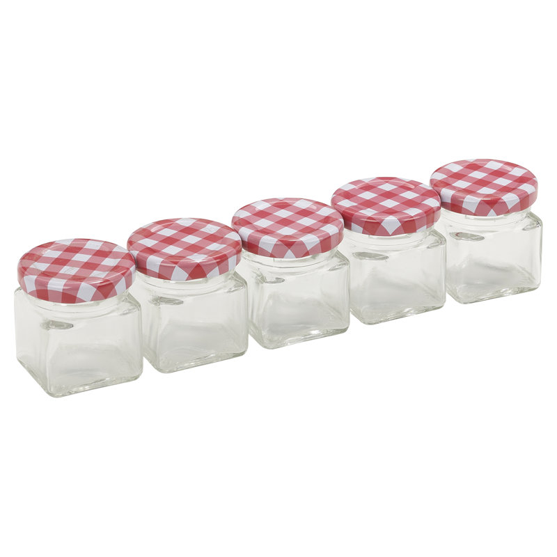 Glass Jar - Set of 5