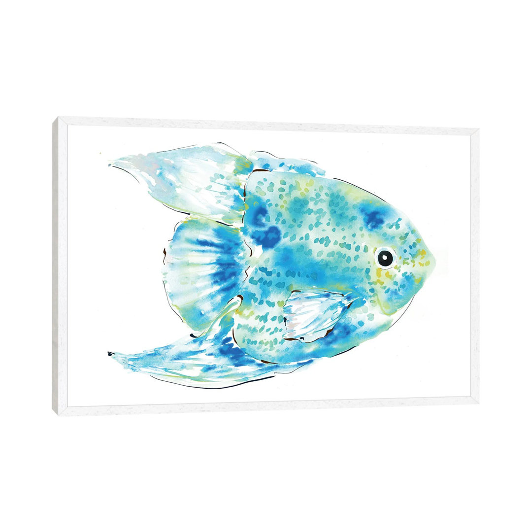 Gefleckter Fisch Blau