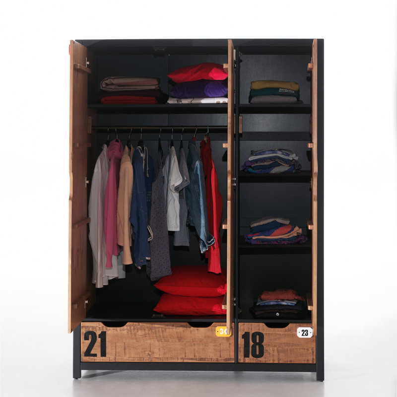 Alex 3 Door Wardrobe