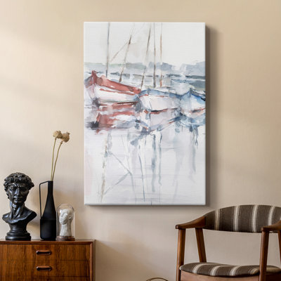 Watercolor Harbor Study II - galerie Cavas sur mesure