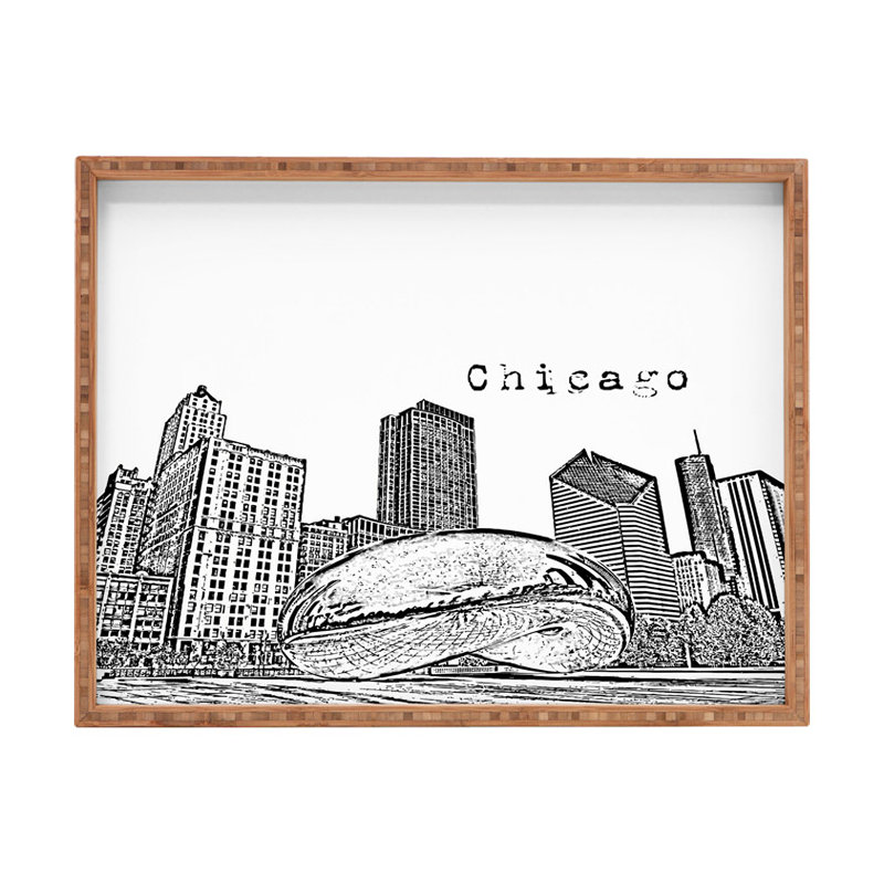 Plateau de table basse/repose-pieds chicago illinois