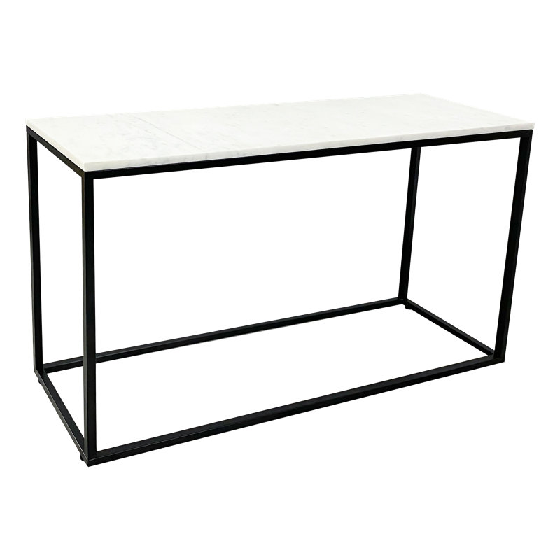 Evolve Console Table - 47", White, Black