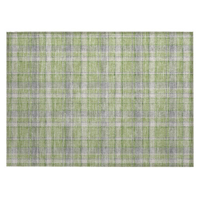 Plaid Indoor / Outdoor Rug