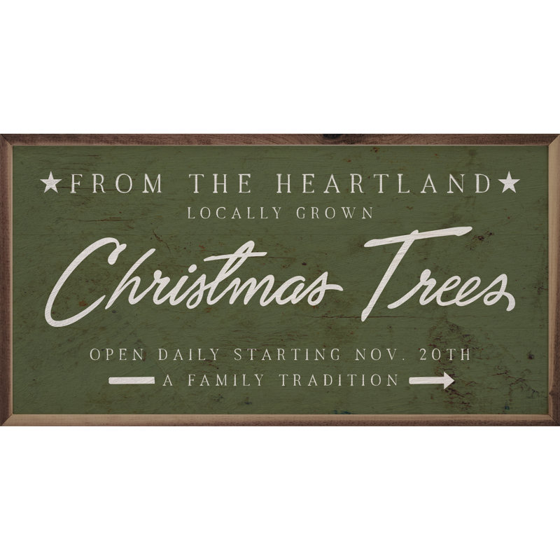 Arbres de Noël «From The Heartland» - vert, H 12 po x l 24 po