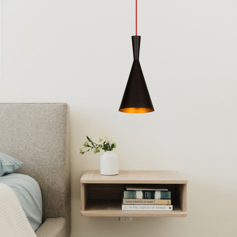 Luminaire suspendu conique à 1 lumière Linda