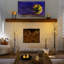 3Ft. 5Ft. 6Ft. Artificial Brown Birch Trees With Warm White LED Lights - Set Of 3-176224284-176224290