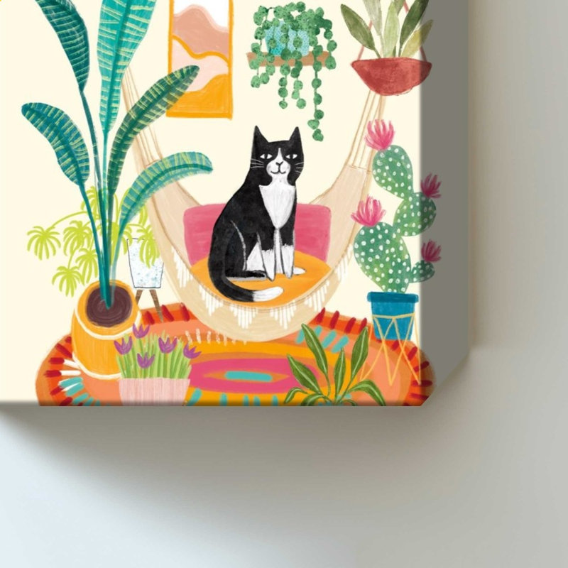 «Urban Jungle VII Spring» par Mary Urban - Impression sur toile, H 24 po x l 24 po