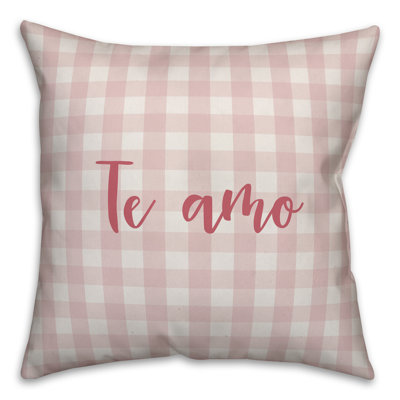  Coussin Te Amo