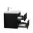 Dhruven 30 Inch Fully Assembled Single Floating Bathroom Vanity With Solid Surface Sink（LED-Lit Drawer）