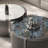 Italian Simple Marble Tea Table Set-108961272