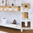 48 Inch Long Console Table With 2 Drawers And 1 Bottom Shelf