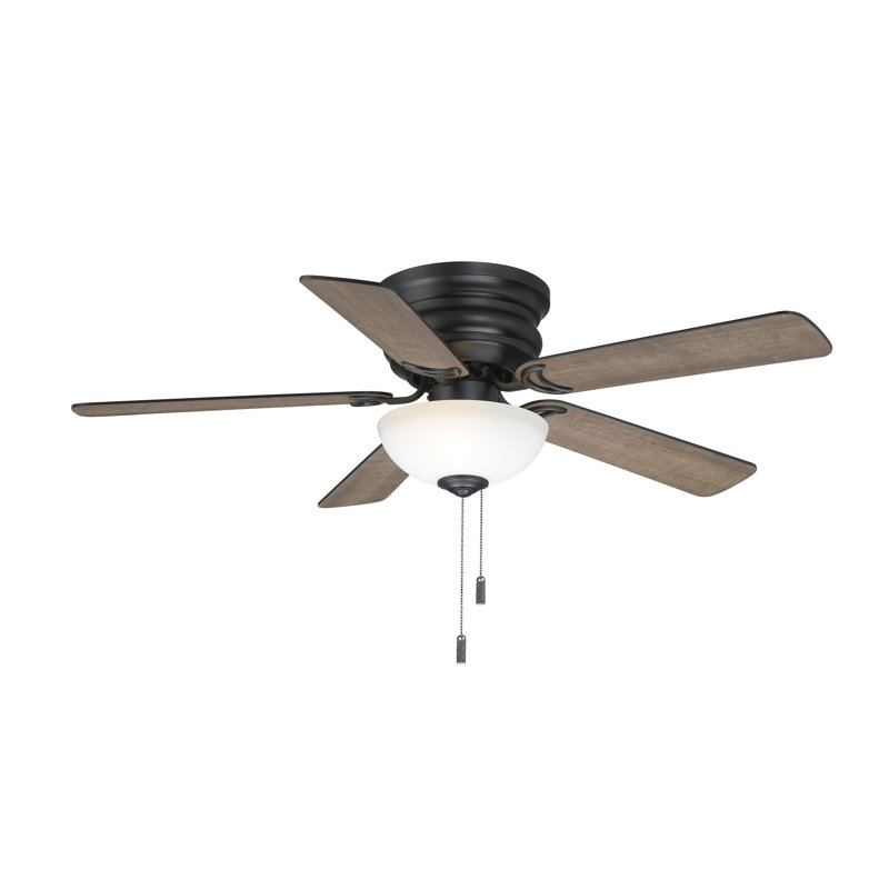 Frisco 44” Indoor LED Ceiling Fan - Matte Black