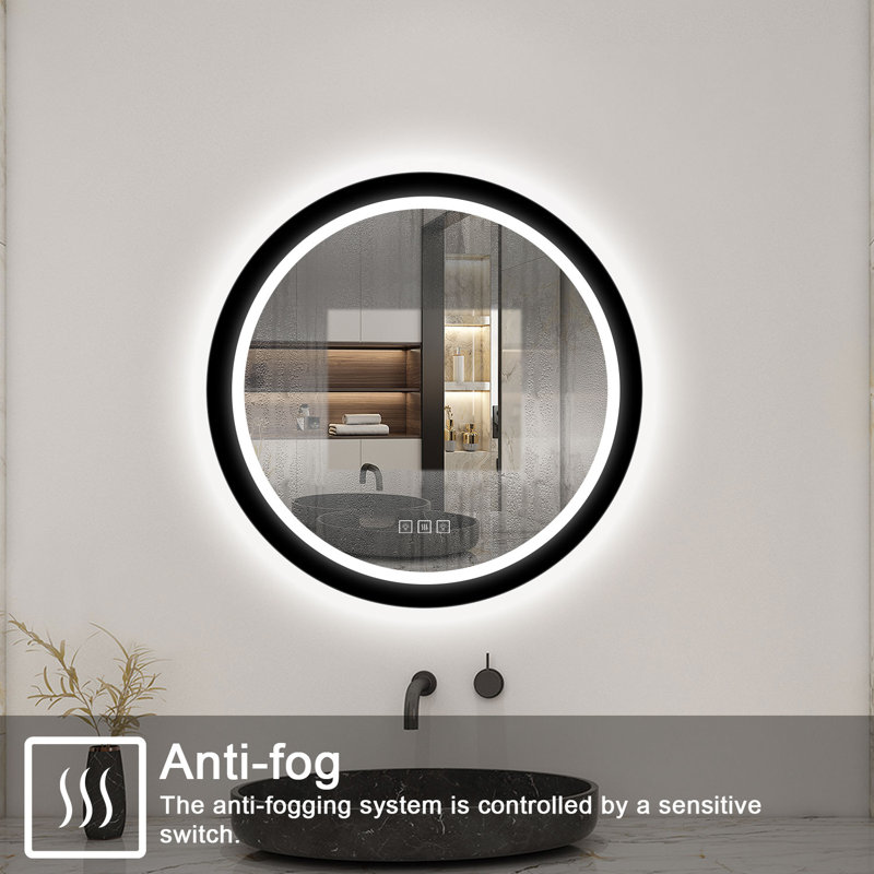 Aluminium Round Mirror