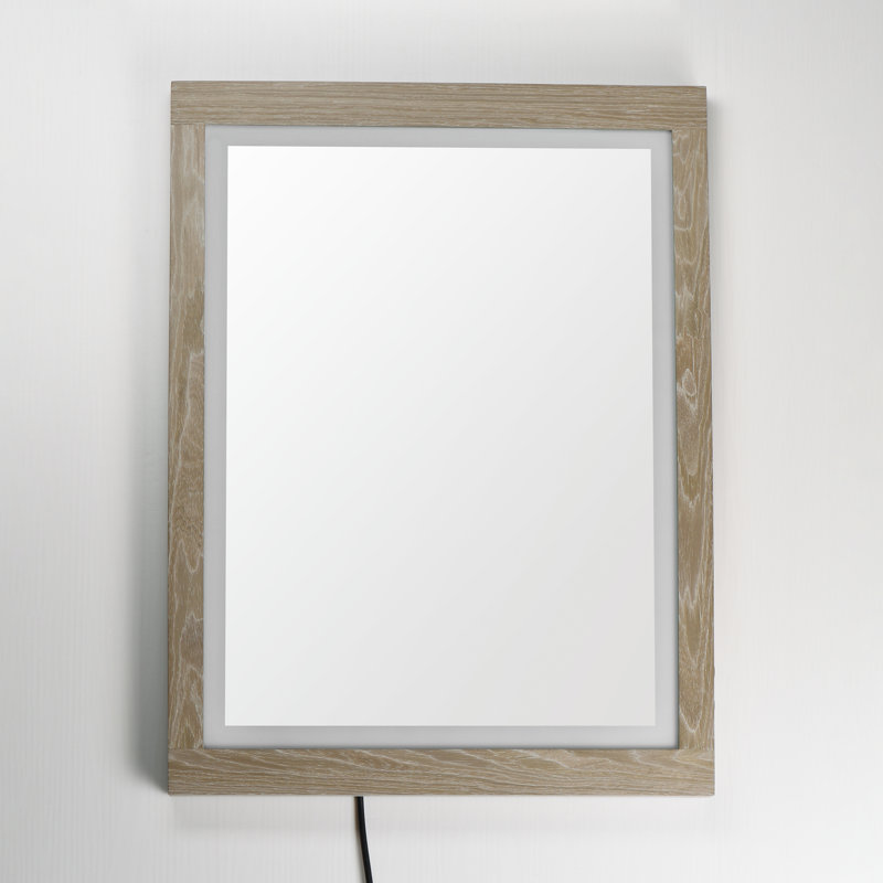 Sawyer-LED Mirror, Gold, 36" x 24"