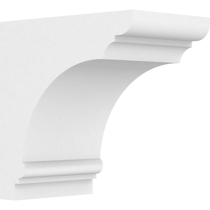 Support Standard Hughes Architectural Grade PVC, H 8 po x l 5 po x p 8 po