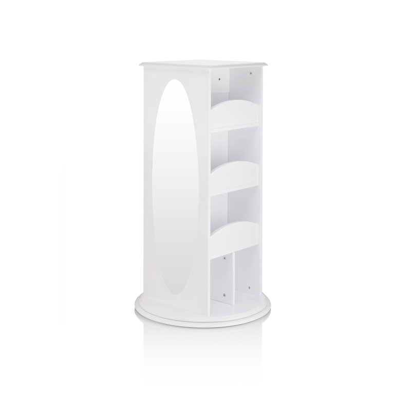 Kids Rotating Dress Up Storage, White