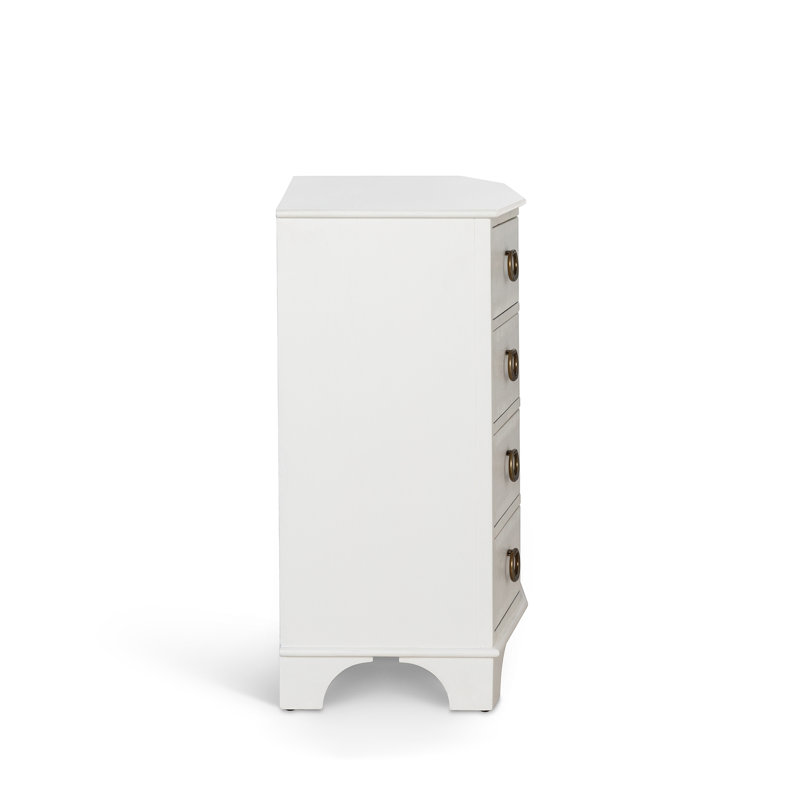 Great House Hall Chest, Whitewash