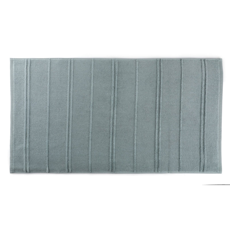 Ensemble de serviettes de bain de luxe en micro-coton (2 pièces), vert, 29,5 x 59,1 pouces | 450 g / m², ultra-doux et absorbant | Lavable à la machine à 104 ° F, parfait pour le spa et la maison, séchage rapide et conception durable