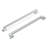 Brownstone Collection Handle Pull - 12" Center to Center Cabinet Pull Chrome - Transitional Hardware for Drawers & Cabinets-116818152-116818160