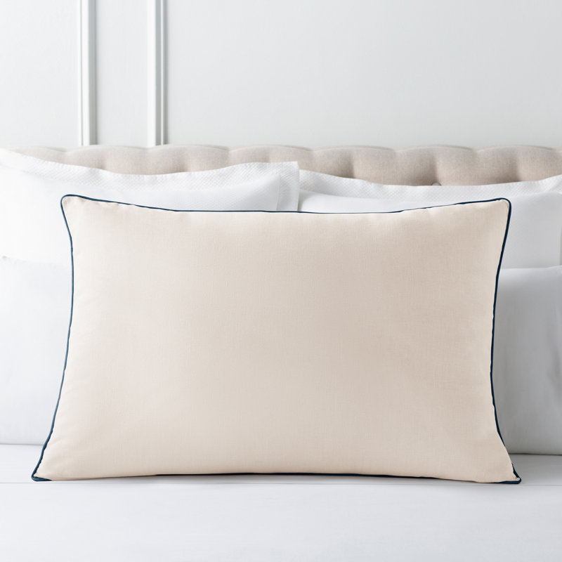 Mandalay Pillow Cover & Insert, White, 26" x 36"