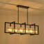 6 - Light Black/Gold Kitchen Island Pendant