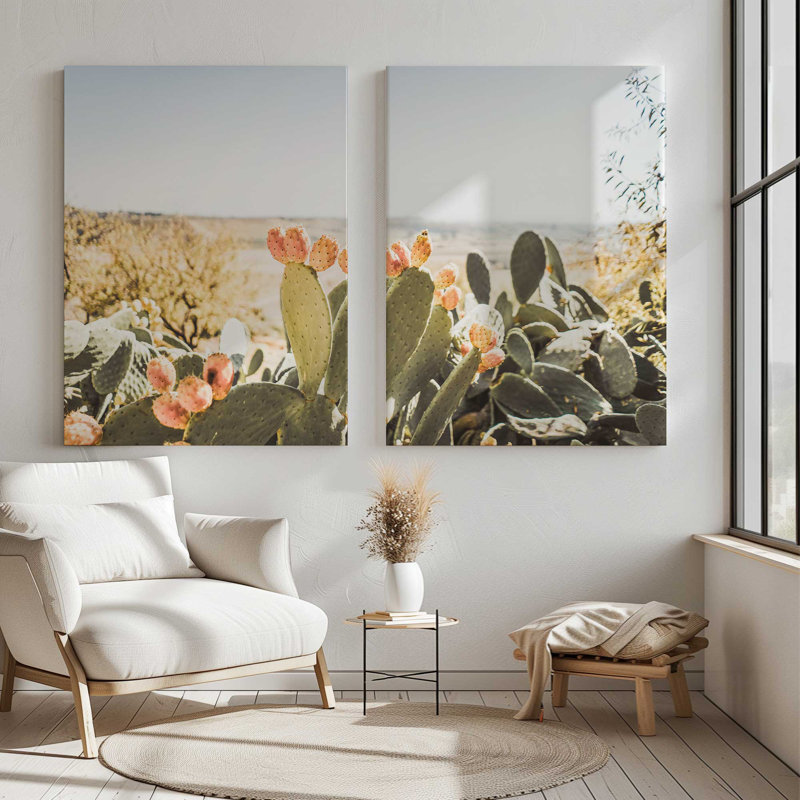 Nature's Jewels | 2 Panel Split Large Canvas Print, 48" H x 72" W