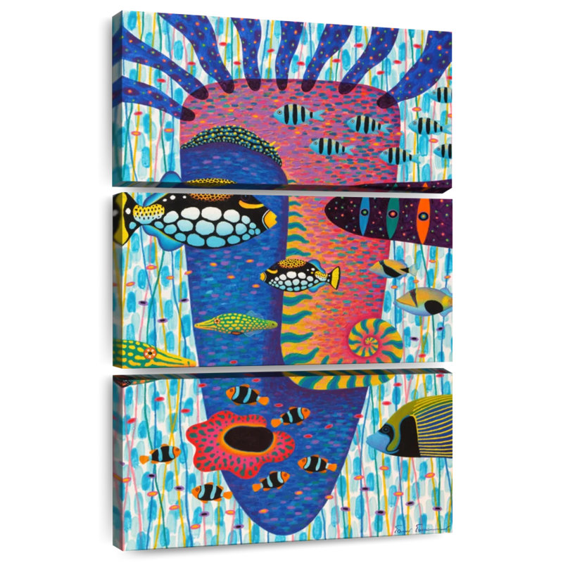 Visage de poisson abstrait Avery