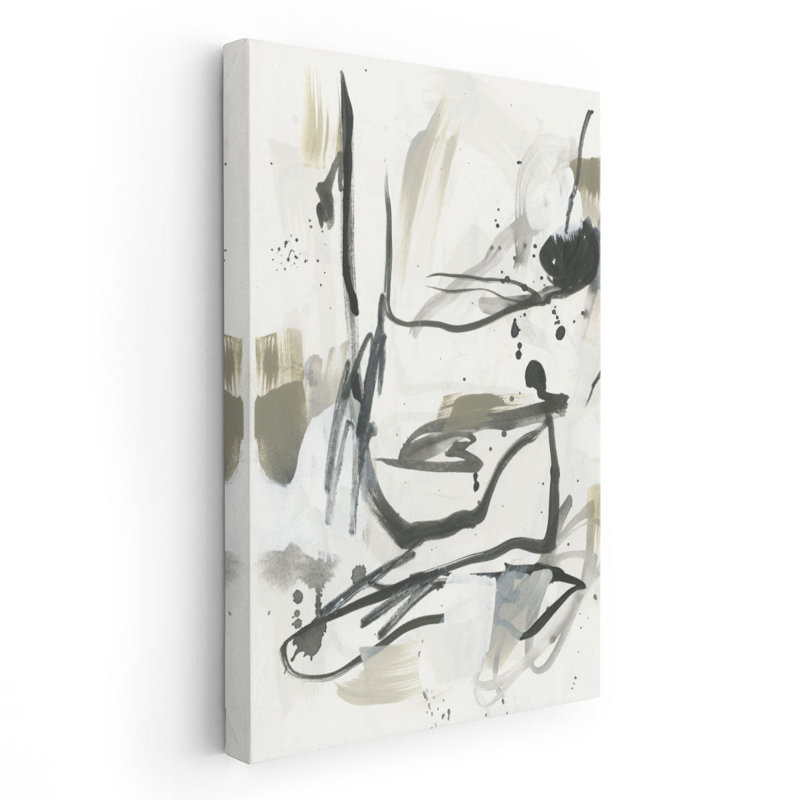 Serpentine Alphabet II - reproduction d'art sur toile, H 30 po x l 20 po