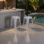 Stackable Metal Bar Stools Set of 2, Counter Height Bar Stools 24 Inches Industrial Bar Chairs Patio Stool, Backless Stool Indoor Outdoor Classroom Kitchen Stools Bar Chairs-875443015