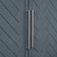 Buffet d'entrée Ustyle en bleu marine. + Placage de pin, espace de rangement spacieux, armoire de rangement bleu marine à tablette réglable. Fabrication robuste, tablettes pour la maison