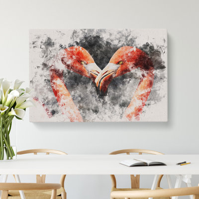 Pink Flamingo Vol.3 - Wrapped Canvas