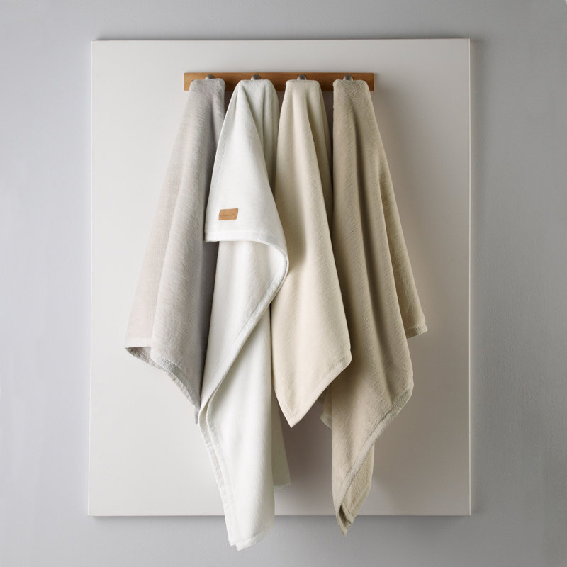 Signature All Seasons 100% Cotton Blanket, King/Cal King, Flint