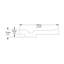 Couronne haute impact H 1/2 po x l 2 3/4 po x P 78 po