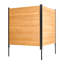 Wooden Privacy Fence Solid Air Conditioner Fence 38" W x 42" L