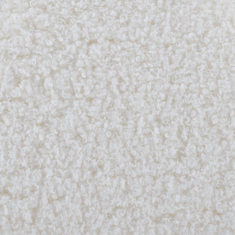 Repose-pieds en tissu blanc