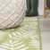 Marjory Nevis Palm Frond Green/Cream Indoor/Outdoor Rug