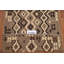 Tapis géométrique brun Kilim 5 x 6