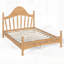 Lit plateforme avec tête de lit chic, structure en bois massif, support à lattes, sans sommier, design bas au sol-785147528-785147524