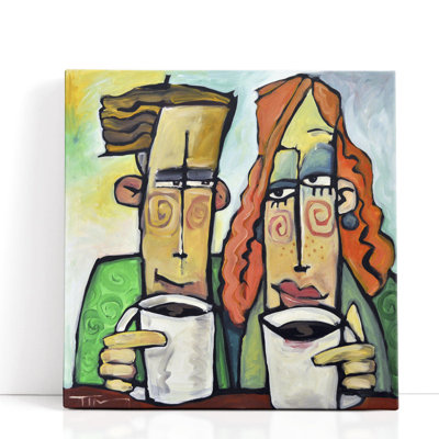Coffee Date - Canvas Print Wall Art